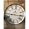 Image 1 : Large round 49 Bond Street London wall clock - 30in diameter