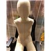 Image 2 : Clothing full sized display mannequin in seated position (no arms)