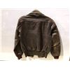 Image 2 : Screen worn leather bomber style jacket brown size 38 from Man in the High Castle