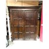 Image 1 : Contemporary solid wood clothing wardrobe/armoire