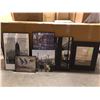 Image 1 : Group of 6 assorted framed & unframed decorative prints