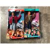 Image 1 : Set of 2 Beverly Hills 90210 action figures - Dillon & Brandon 1991 Mattel (NOS)