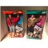 Image 1 : Set of 2 Beverly Hills 90210 action figures - Dillon & Brandon 1991 Mattel (NOS)