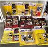 Image 1 : Group of 10 assorted NHL hockey action figures