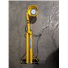 Image 1 : One Fostoria Phoenix dock light - yellow swing on work light w/LED bulbs