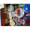 Image 2 : Box full of assorted mostly fishing tins & boxes