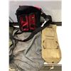 Image 2 : Group of 6 assorted gunny sack travel bags & production props from Supernatural