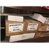 Image 3 : Shelf lot of misc. electronics/assorted speaker wall mounts