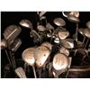 Image 2 : Group of 6 golf bags filled w/assorted golf clubs/drivers & irons