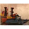 Image 2 : Toy pirate ship & military speedboat with armour