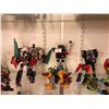 Image 2 : Shelf lot of 14 assorted Transformers action figures