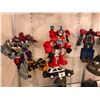 Image 1 : Shelf lot of 13 assorted Transformers action figures