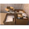 Image 1 : Five boxes new Edwards Fire & Security fire alarm equipment - speaker/boxes/strobes/etc...