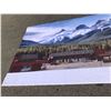 Image 3 : Background scene screen for movie production - mountain motel scene - 19ft L x 14ft W