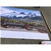 Image 9 : Background scene screen for movie production - mountain motel scene - 19ft L x 14ft W