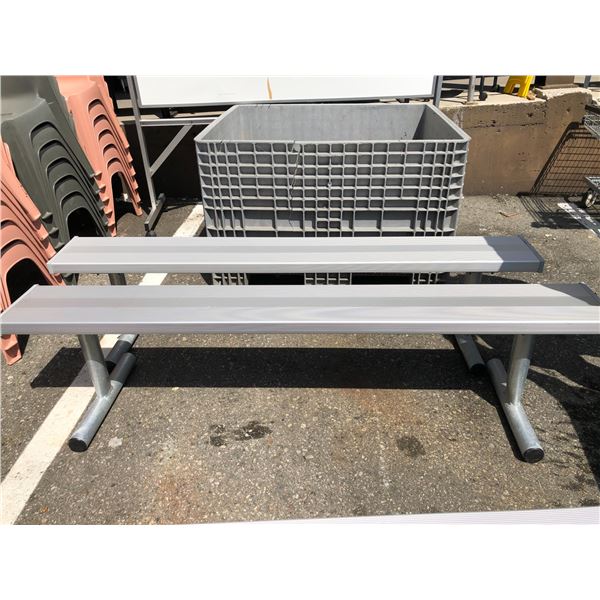 Set of 2 6' bench seats