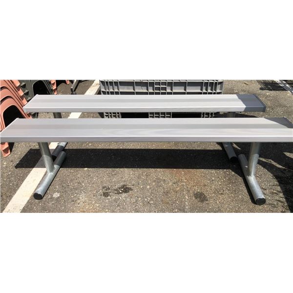 Set of 2 6' bench seats