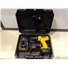 Image 1 : DeWalt #DW907 3/8" VSR cordless 12V drill w/2 batteries & charger