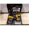 Image 1 : DeWalt #DW980 heavy duty xrp 1/2" cordless drill/driver 12V - comes w/1 battery/flashlight & charger