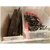 Image 1 : One box filled w/assorted sockets & 1 box filled w/assorted files