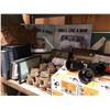 Image 2 : Large shelf lot of assorted film production background props & misc. love show