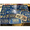 Image 1 : 18 film production license plate props - NYC Police/Michigan/Utah