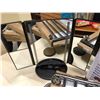 Image 2 : Group of misc. items LED makeup mirror/multi function laptop table/wall mount towel holder/metal sli