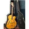 Image 1 : 1959 Hofner archtop electric acoustic blonde guitar serial #1403