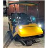 Image 2 : 1965 Cushman 3 wheel electric yellow golf cart w/ charger, air-ride suspension