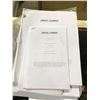 Image 1 : Scripts from Pretty Sinners (Screenplay by Nikola Backwith)