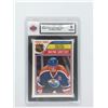 Image 1 : 1985-86 O-PEE-CHEE #259 Wayne Gretzky (Scoring Leader) - Graded 8 (NMM) by KSA Grading