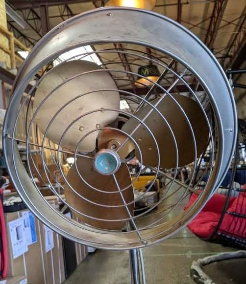 Vintage stand up fan