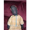 Image 1 : 18" Black cloth doll stitched features #2010711
