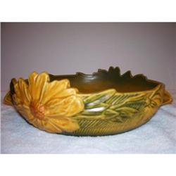 Roseville Peony Console Bowl 431-10 - MINT #2010903