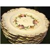 Image 1 : Set 7 Old paris plates  hnd Ptd.  flowers #2011515