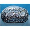 Image 1 : Estate Deco Marcasite Sterling Silver Broach  #2011522
