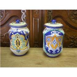 ITLAN MAJOLICA "DERUTA" FARMACY JAR #2022653