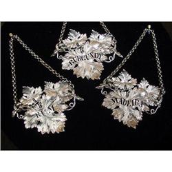 English Sterling Wine / Liquor Bottle Labels, #2022675