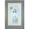 Image 1 : Bageris Skeleton Blue acrylic painting abstract#2022750