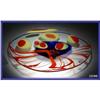 Image 1 : SIGNED CZECH ABSTRACT ART GLASS CENTERPIECE #2023003