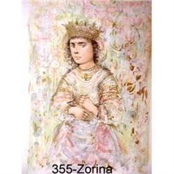 Queen Zorina litho by Edna HIbel #2023038