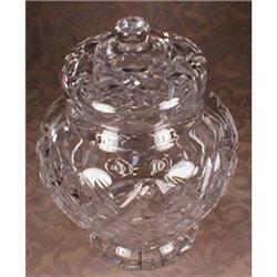 WATERFORD Ginger JAR - Crystal - VINTAGE #2023131