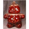 Image 1 : HULL Gingerbread MAN Cookie JAR Brown DRIP #2023136