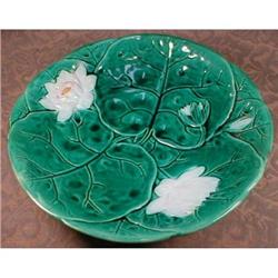 HOLDCROFT Pond LILY Compote - SIGNED - Antique #2023199