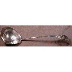 WOOD Hughes LADLE Silver - LARGE - ANTIQUE - #2023201