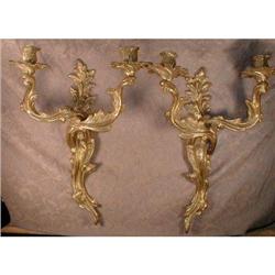 Louis XVI Wall Sconces PAIR (2) Light - LARGE #2023205