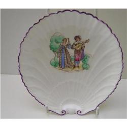 Shelley China Large Oyster Plate Romantic #2023216