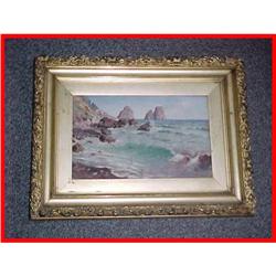 Alfred De Breanski Style Seascape Oil Painting #2023226
