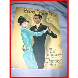 Deco Artist Signed German Sheet Music Book #2023231