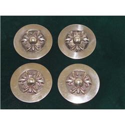 Estate Sterling Silver Georg Jensen Set Brooch #2023310